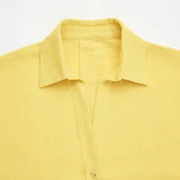 Chemise ample décontractée pour femmes, pour printemps/été 2025, col, boutons, manches larges, Style de vacances minimaliste 5