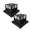 Waterproof Led Light Fence Lamp Solar Panel Pipe Garden Street Solar Powered Landscape Lamp Light Hot Solar Pillar Post Cap New 3