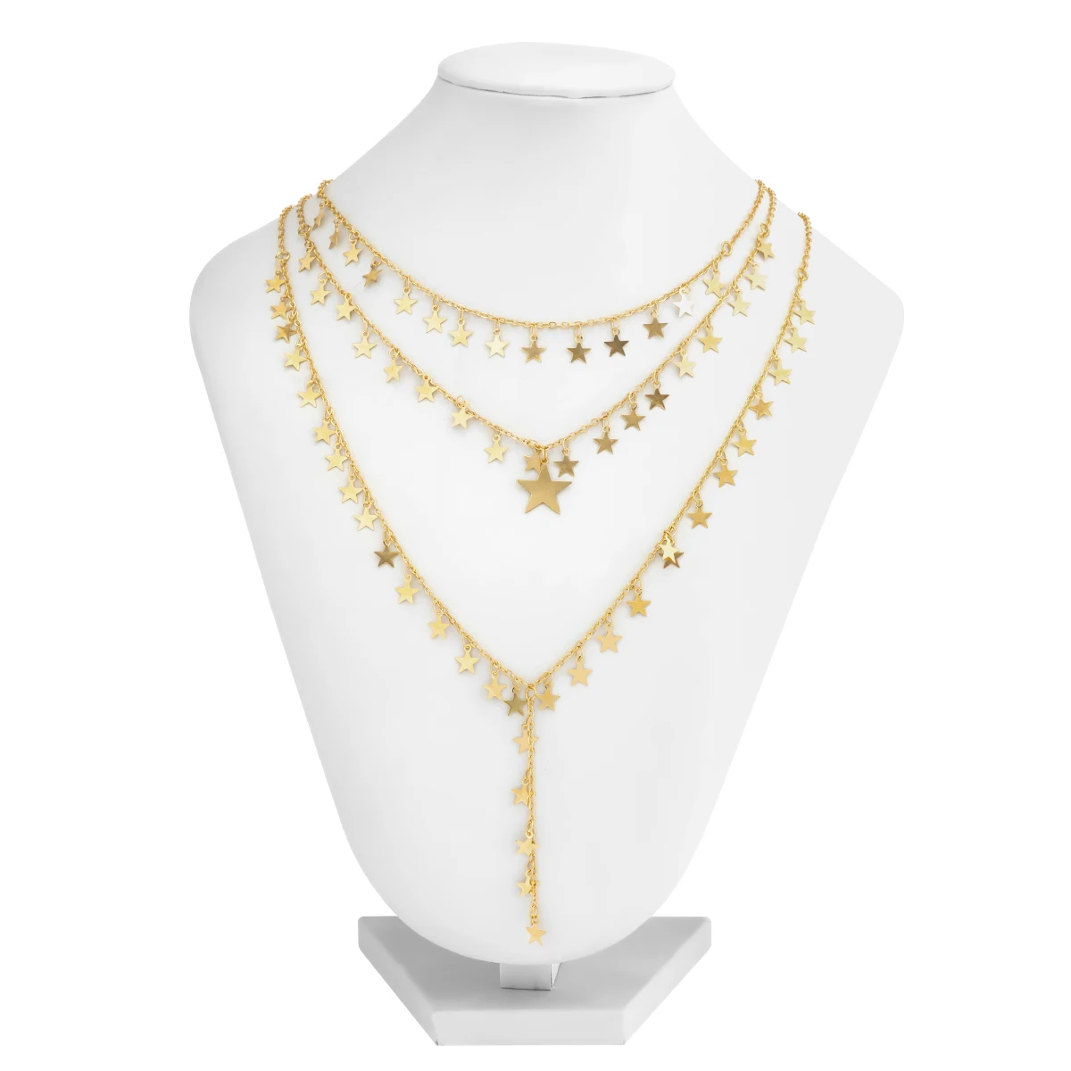 Multilayer Star Pendant Necklace - Image 5