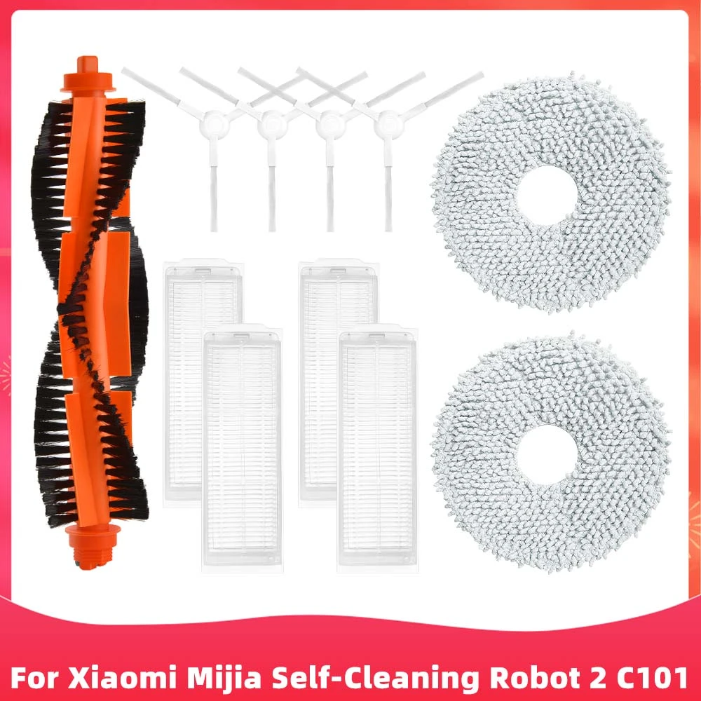 Kit De Accesorios Para Robot Aspirador Xiaomi X20 Max / X20 Pro - Cepillos, Filtros HEPA, Toallitas Y Bolsas