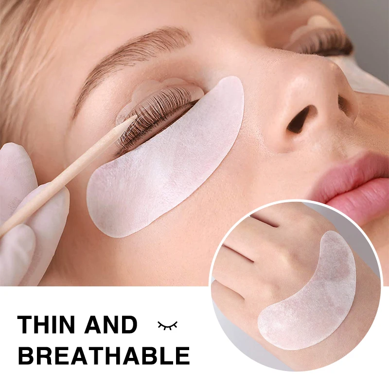 Eyelash Under Eye Patches Eye Pad Isolation Remove Hydrogel Patch Sticker Gasket Eyelash Extension Makeup Tools 50 Pairs