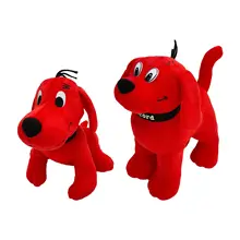 Śliczne Clifford psy pluszowe zabawki zwierząt duży czerwony pies interaktywne zwierzęta lalki zabawki dla zwierząt domowych na prezenty dla dzieci dzieci Puppy Soft Doll tanie tanio mobokono Krótki plusz CN (pochodzenie) 4-6y 7-12y 12 + y 18 + keep away from fire Bawełna PP przyjazna dla środowiska