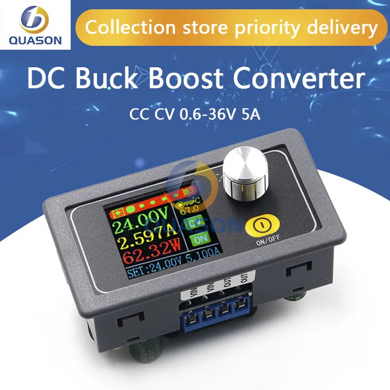 Xys3580 Dc Dc Buck Boost Converter Cc Cv 0.6-36V 5A Modulo Di Alimentazione Regolata Regolabile Laboratorio Di Alimentazione Variabile