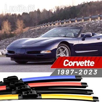 2pcs For Chevrolet Corvette C5 C6 C7 C8 1997-2023 2017 2018 2019 2020 2021 2022 Front Windshield Wiper Blades Windscreen Wipers 1