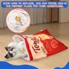 6 Halloween Gourmet Pattern Designs Cat Tunnel Toy, Cat Birthday Gift,Collapsible Interactive Cat Drill Bag Pet Toy 4