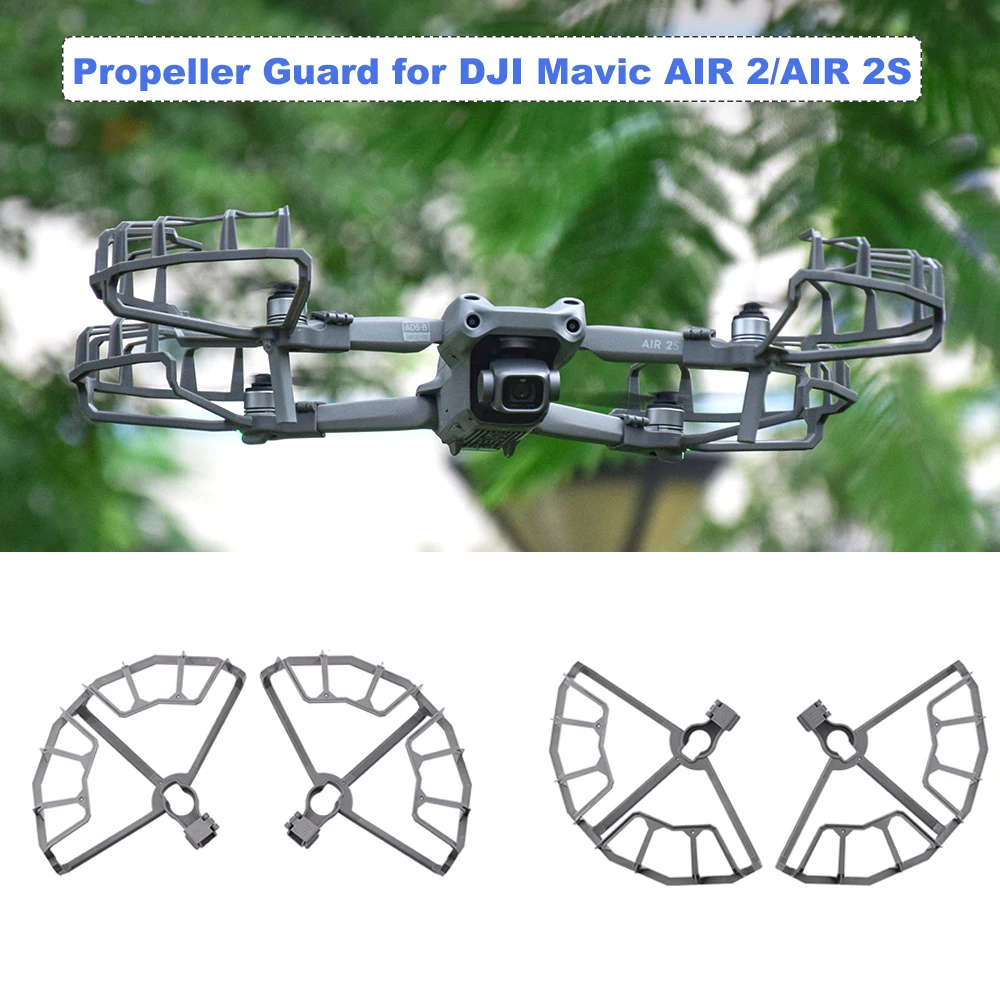 

Quick Release Propeller Guard for DJI Mavic AIR 2/AIR 2S Drone Propeller Protective Ring Protector Cage Drone Accessory