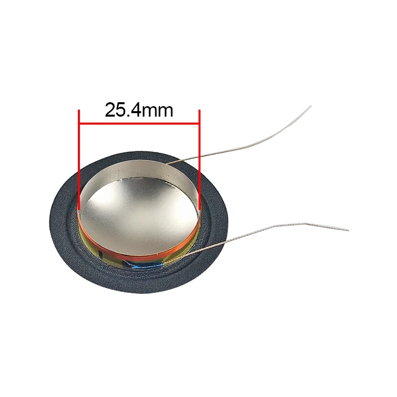Esqueleto de Alumínio Branco para Jbl Tweeter Reparos Voice Coil Imported Titanium Film e Silk Tone Membrana 25.4 mm 4ohm 25.5 Núcleo 026ts - Image 6