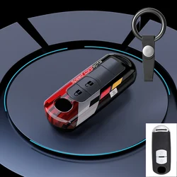 Vibrant Graffiti Car Key Case Cover - Premium Accessory (A Black Red set)