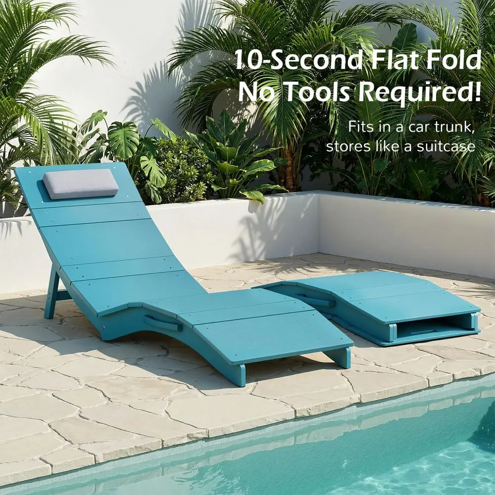 Folding Pool Lounge Chairs 5