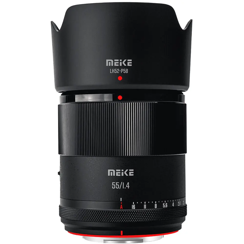 메이케 55mm F1.4 APS-C 오토포커스 인물 렌즈 ( E, 니콘 Z, 후지 X 카메라 및 렌즈용)