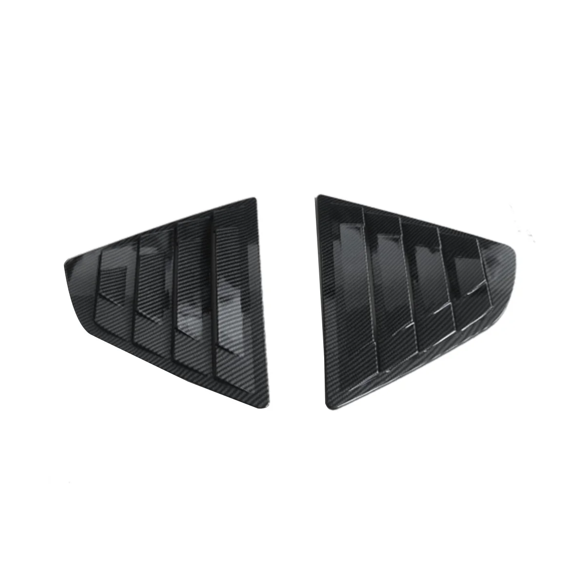 

1Pair Rear Window Side Shutter Cover Trim Sticker for Toyota Camry Sedan 8Th 2018-2023 Car Styling Vent Scoop Decorate B