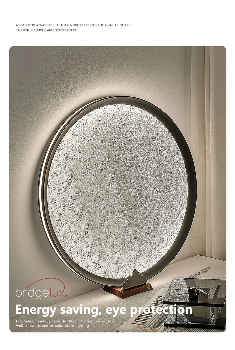 Description Picture 3 of itemStarry sky bedroom lamp led ceiling lamp modern simple master bedroom study round minimalist ceiling lights