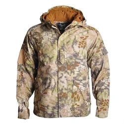 HAN WILD-Chaqueta de senderismo G8 para hombre, cortavientos con capucha a prueba de viento para exteriores, abrigo táctico informal, chaqueta militar, 2022