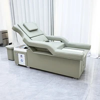 Lit de lavage capillaire, Salon de coiffure, Machine de fumigation SPA au chevet, Table de massage, Magasin de loisirs et de bien-être, Mobilier commercial 6