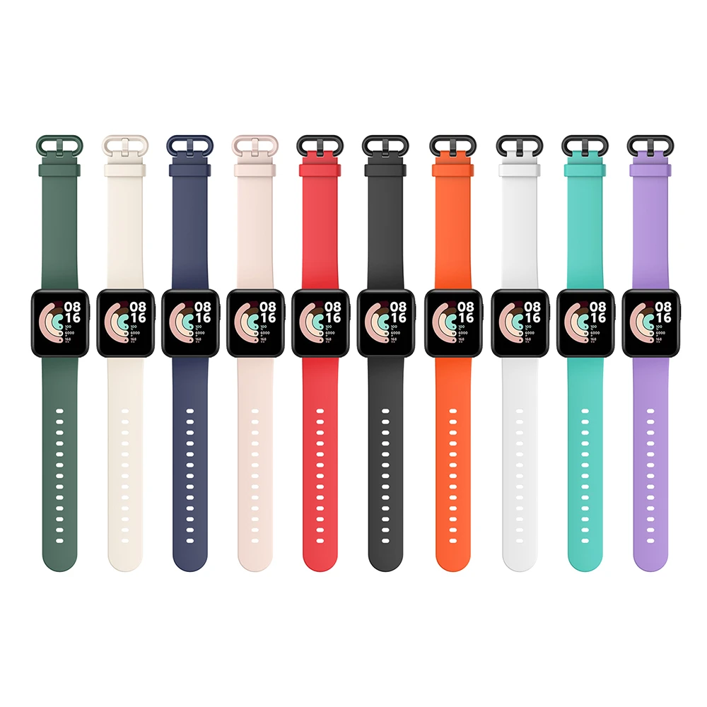 

Watchband Sport Bracelet Silicone Strap Replacement Wristband For Xiaomi Watch Lite Redmi Watch
