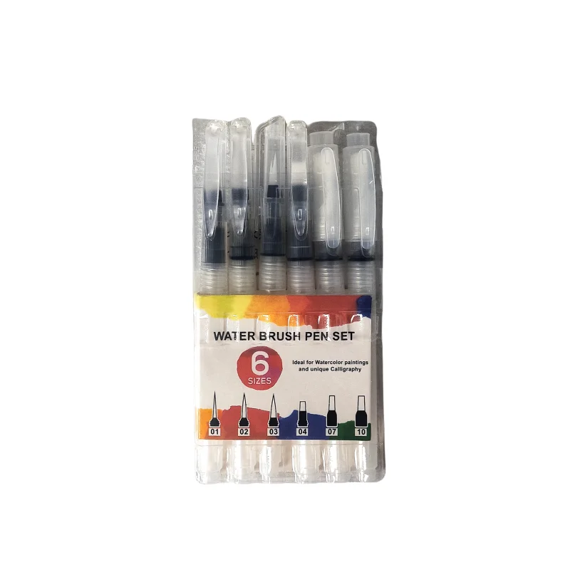 Nylon wool fountain pen Storage brush Water-soluble solid watercolor brush