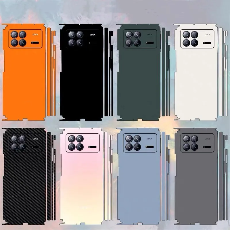3M Full Cover Back + Cerniera + Adesivo Protettivo Laterale Per Xiaomi Mix Fold2 Cover Opaca Per Xiaomi Mix Fold 3 Back Sticker