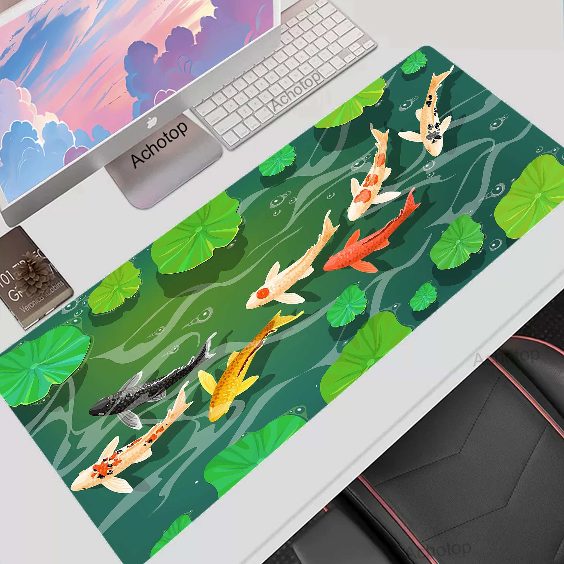 

Cute Kawaii Computer Mouse Pad Gamer Mousepad Large Keyboard Mouse Mat Gaming Accessories Carpet XXL 50x100cm Big Deskmat