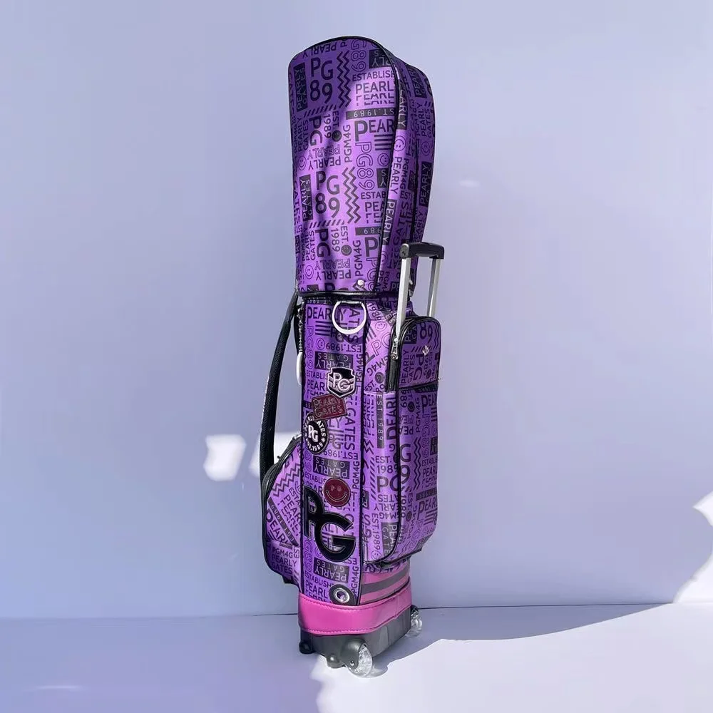 Golf Caddy Bag PG Golf Bag Golf Rod Cart Bag Women's Convenient Wheel Bag -  AliExpress