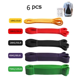 Enhanced Elastic Resistance Band for Strength & Fitness Training (Huang hong hei zi lv)