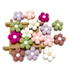 10pcs Silicone Flower Bead BPA Free Teething Infant Chewable Dummy Necklace Pacifier Toy Accessories 2