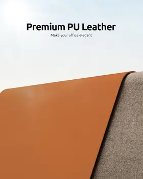 Office Desk Mat, Leather Desk Pad Protector, Large Mouse Pad, Non-Slip PU Leather Waterproof Desk Blotter, Laptop Desk Pad 2 Office Desk Mat, Leather Desk Pad Protector, Large Mouse Pad, Non-Slip PU Leather Waterproof Desk Blotter, Laptop Desk Pad 2