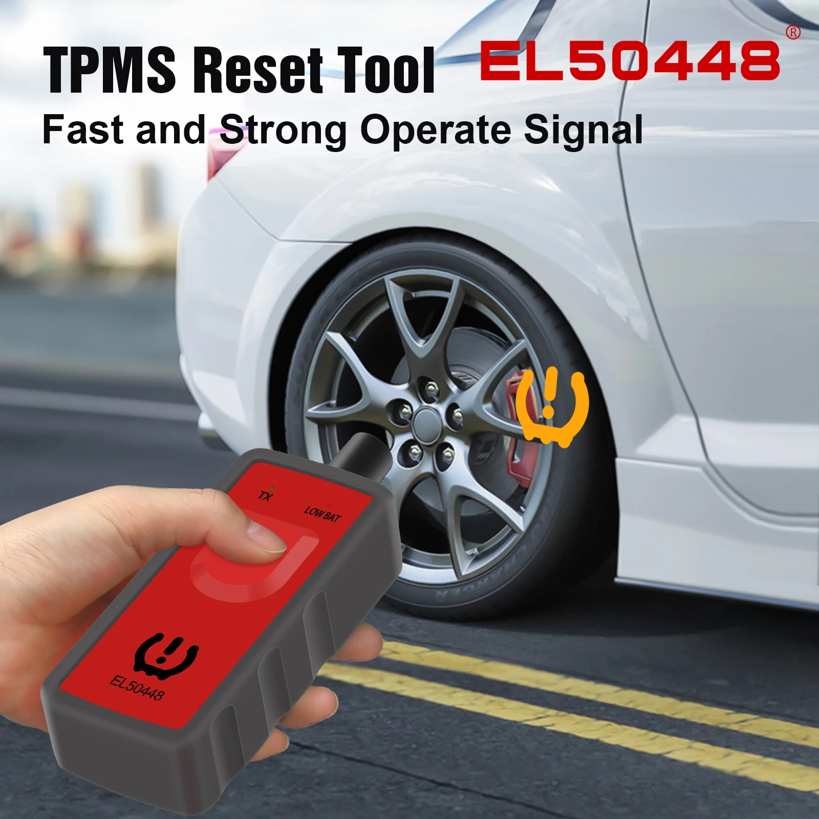 Car Tpms Sensor Reset Tool El50448 Auto Tire Pressure Monitor Sensors