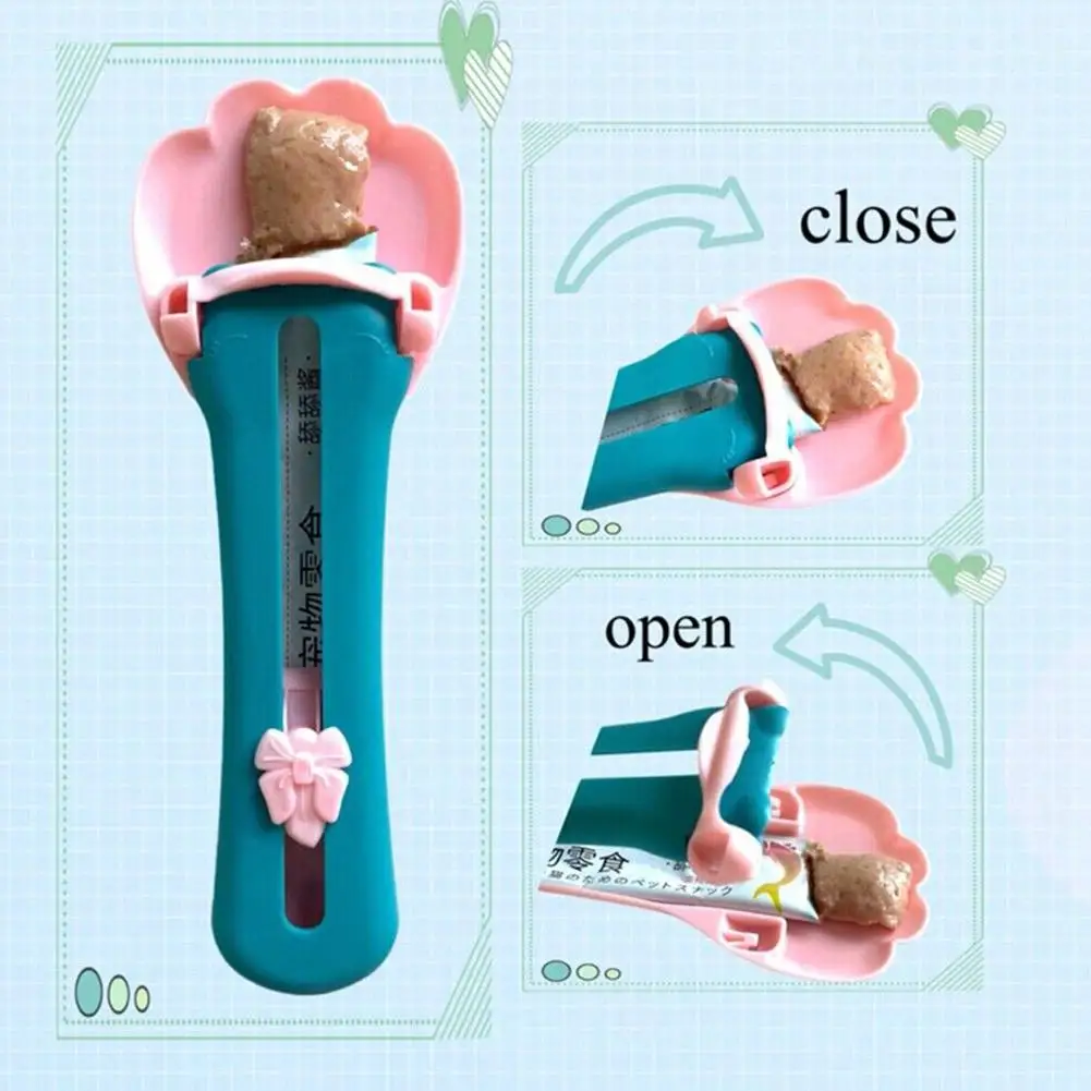 Title 2, Pet Cat Strip Feeder Cat Claw Shaped Cat Strip ...