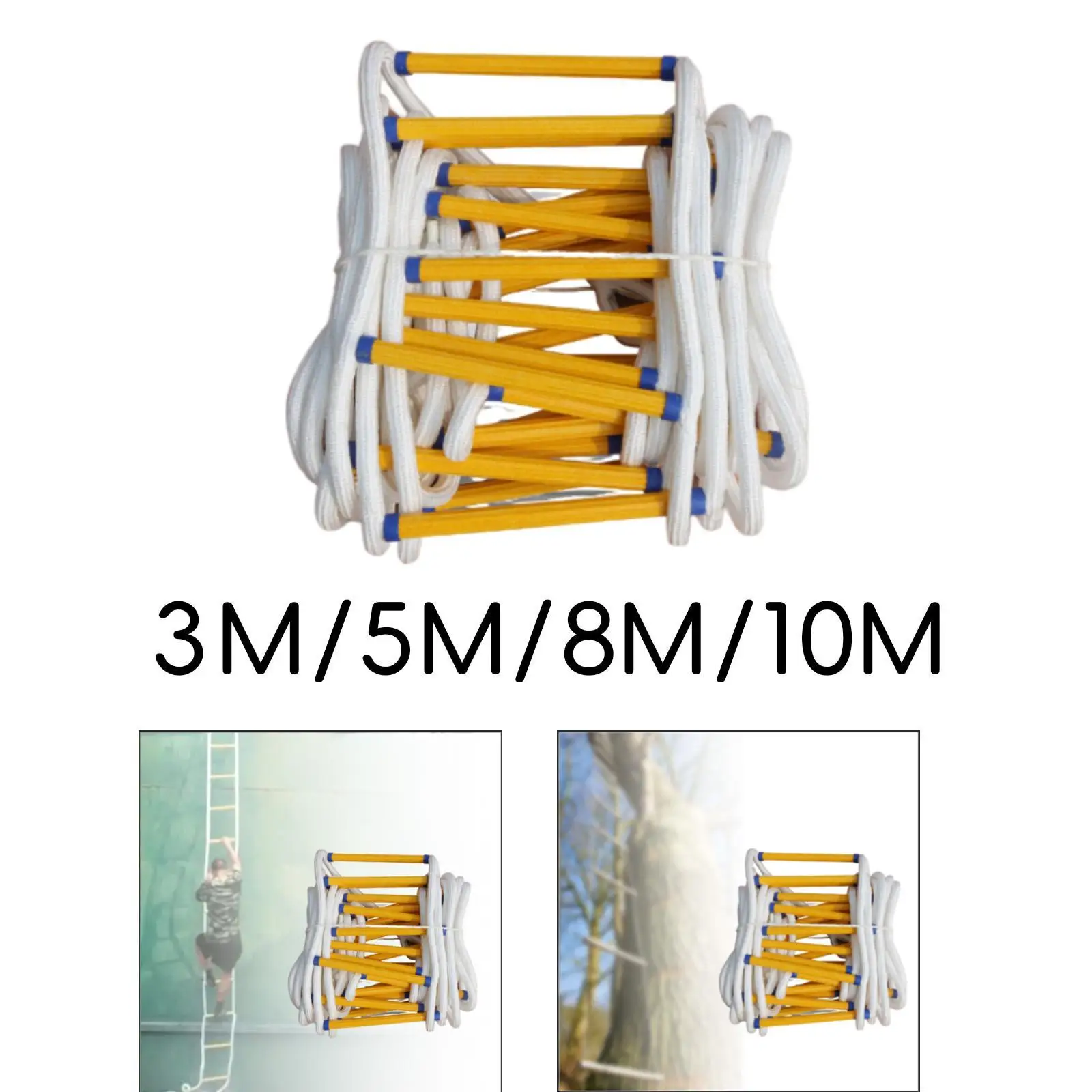 סולם בריחה סולם חירום סולם חבל לשימוש בחוץ