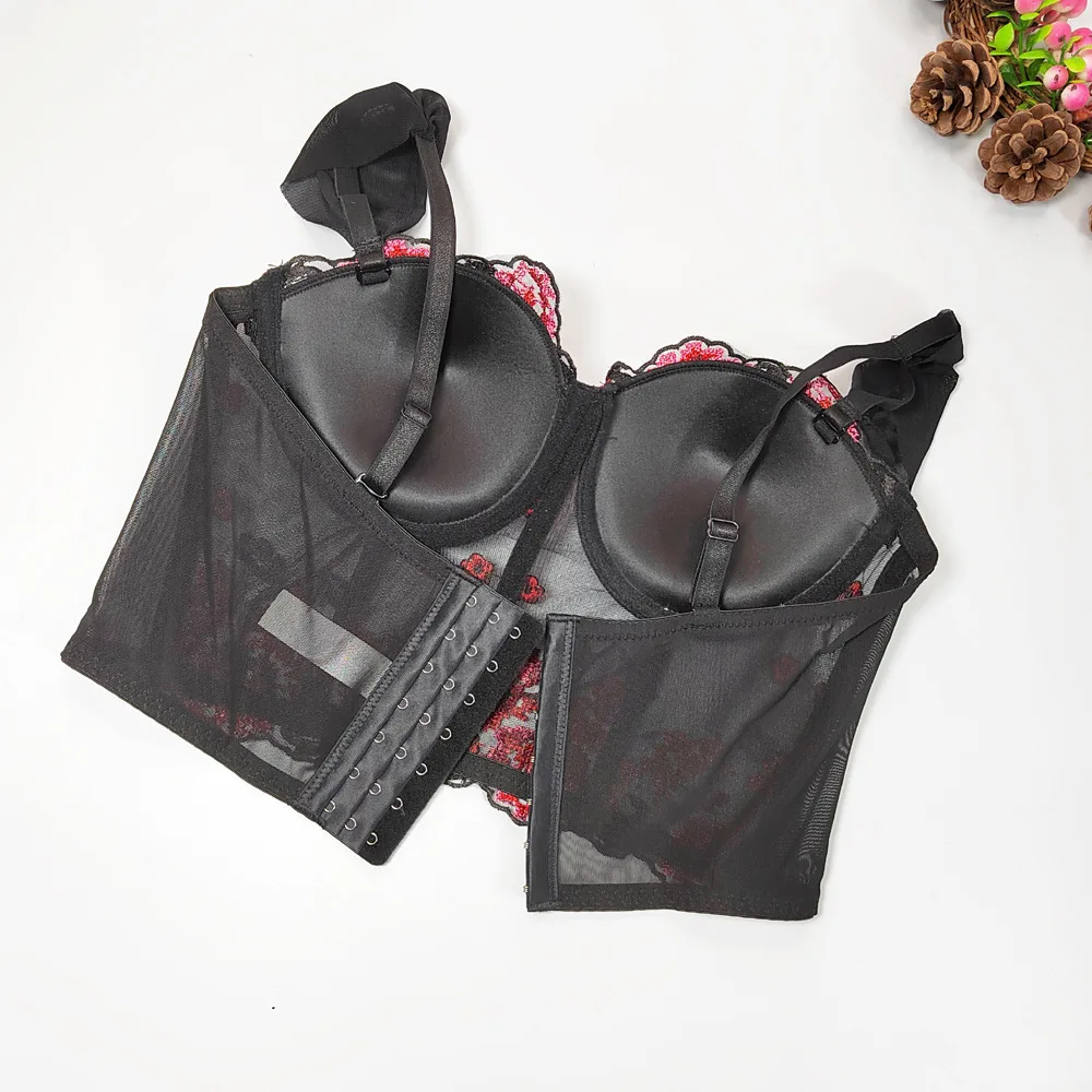 Tops Women Tube Summer Top Bra Women's Clothing New in Underwear Lingerie for ladies Girls Strapless Strap Accessories F0495