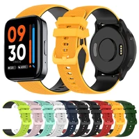 20mm 22mm Sports Silicone Strap For Realme Watch 3 2 Pro Wristband Realme Watch 2 Replacement HUAWEI WATCH GT4 Band Accessorie