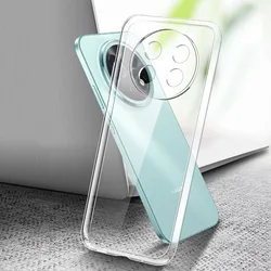 Flexible Durable Ultrathin Clear TPU Phone Case - Soft Crystal Shockproof Shield for HUAWEI Enjoy 90 Pro Max (Clear)