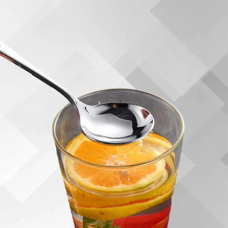 

Premium Quality 304 Stainless Steel Round Spoon - Ideal for Serving Rice and More