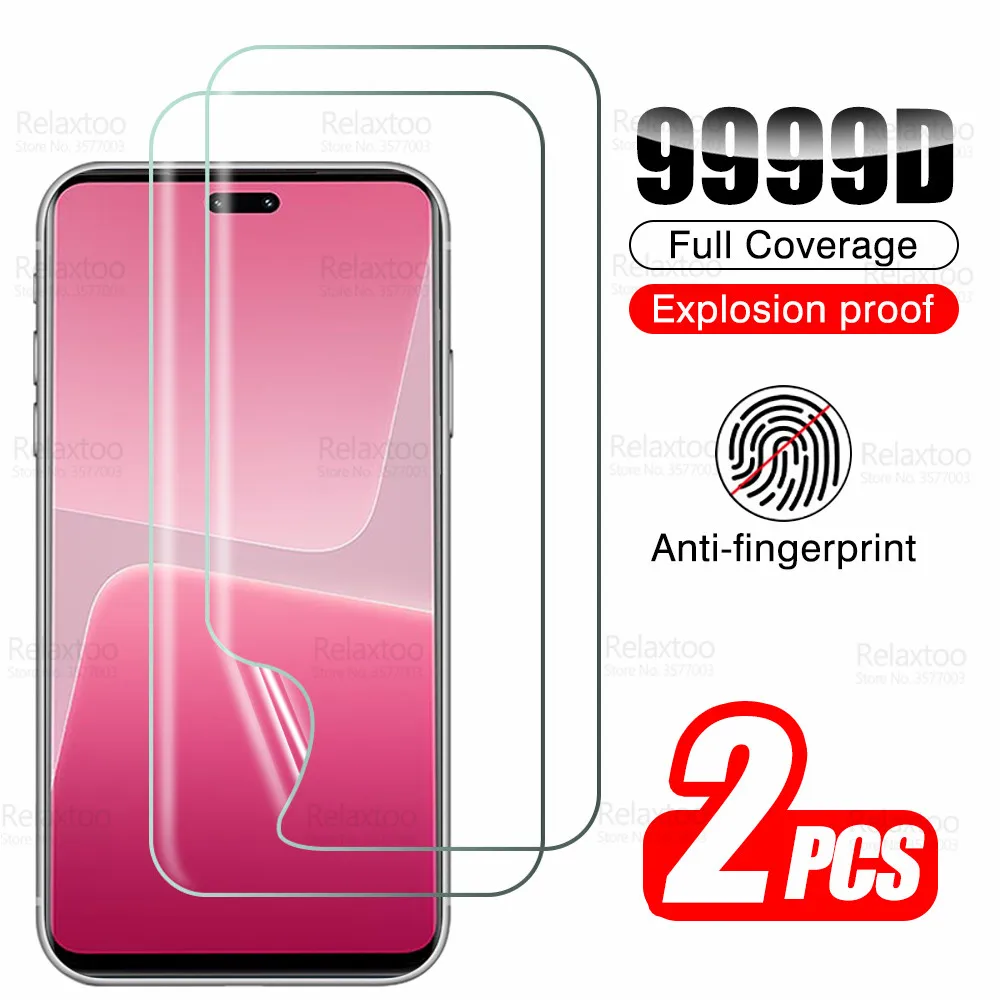 

2Pcs Full Curved Hydrogel Film For Xiaomi 13 Lite Mi 13Lite Mi13 Light Mi13Lite 5G Screen Protector Soft Film Not Tempered Glass