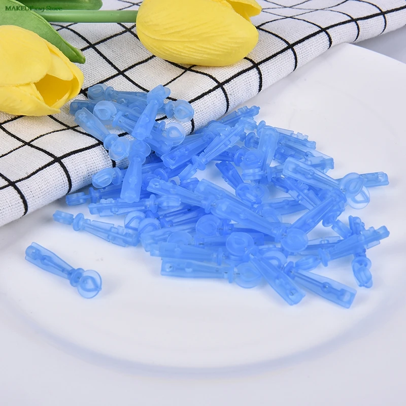 50Pcs/box Disposable Fleam Vent Drain Blood Lancet Dedicated Massage Stick Use For Pen Sterile Lancets Needles Massage Strick