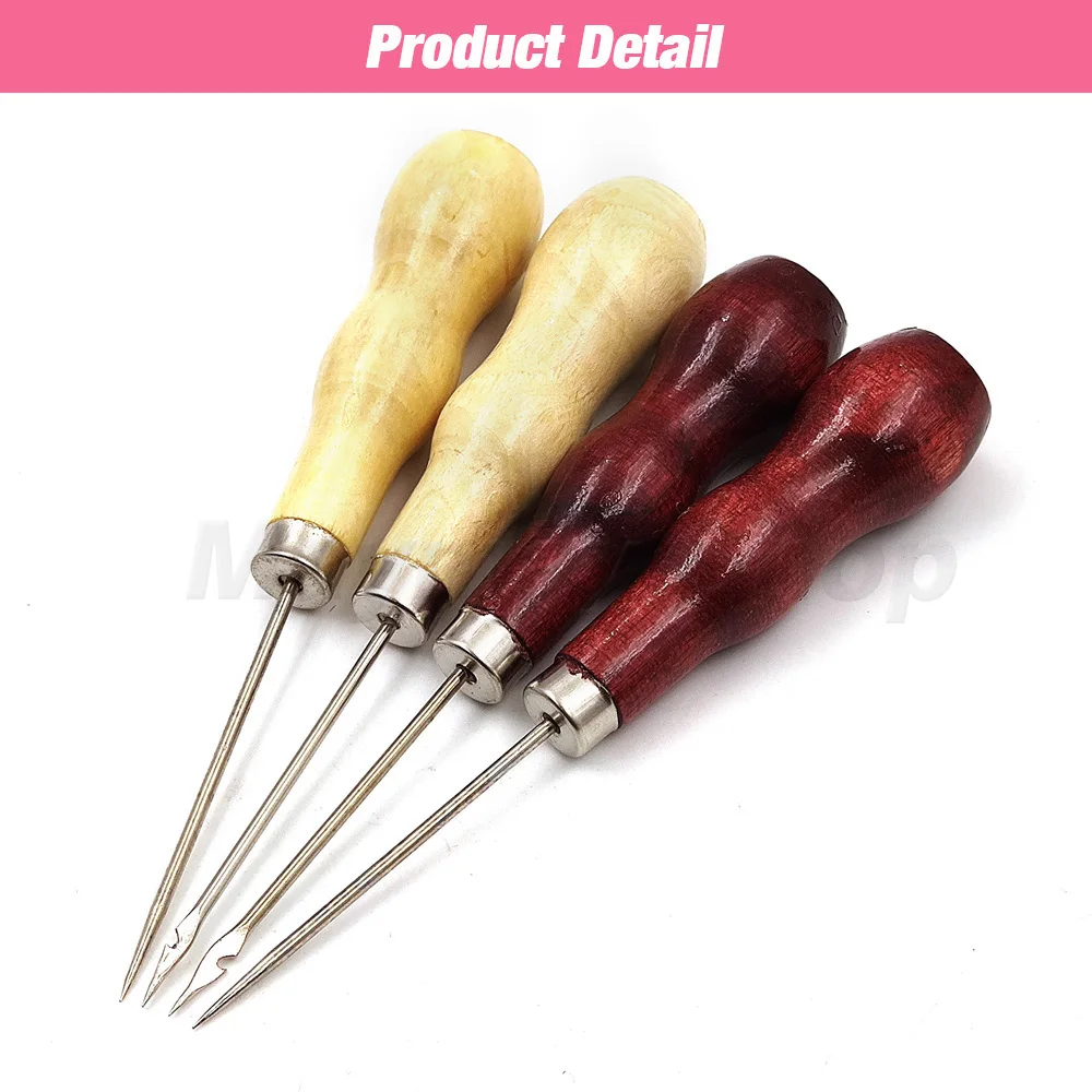 Leathercraft Tools Kit Professional Hand Sewing Saddle Groover Stitching Punch Carving Work Sets Tool For DIY Leather Accessory