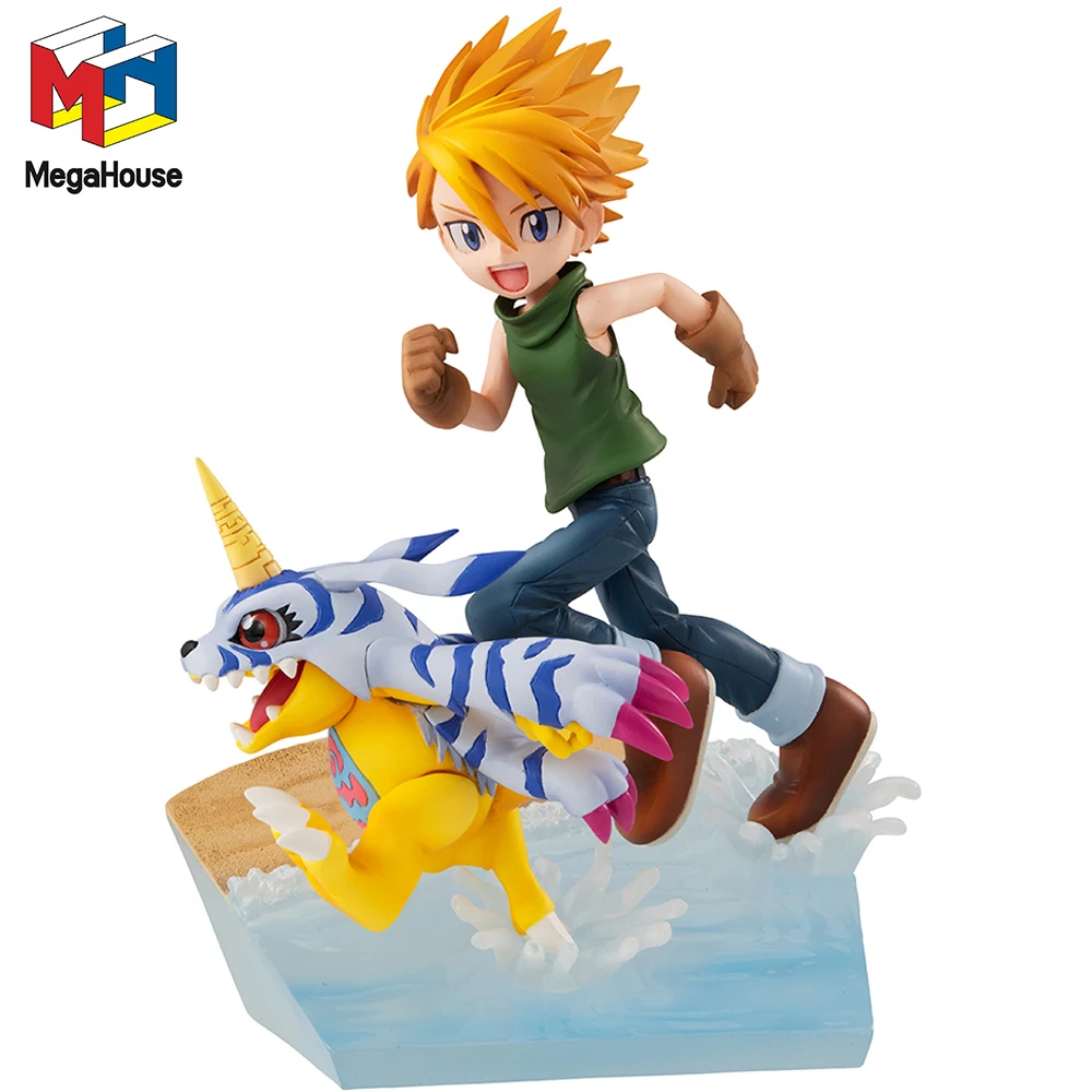 

[In Stock]MegaHouse Digimon Ishida Yamato Gabumon 2022 Ver. Original Action Model Collectible Anime Figure Toys