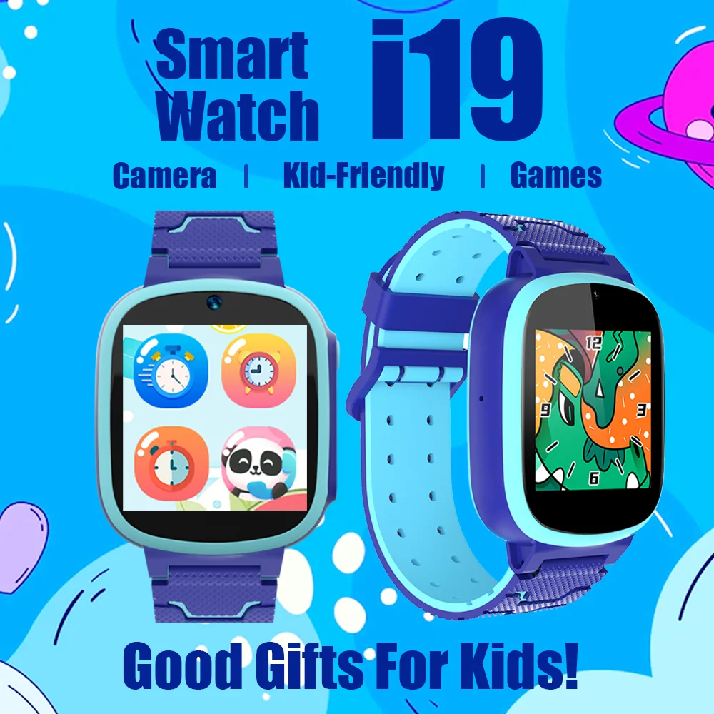 Relógio Smartwatch Criança SPOTYKIDS Jogos e Músicas (Azul