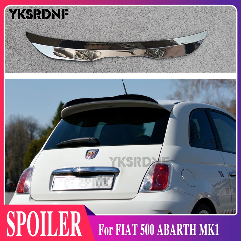 Mini Spoiler Extension Fiat 500 Abarth Mk1 2008-2012 Spoiler Ala Posteriore Per Fiat 500 Abarth Mk1 Lifting 2016-Accessori Auto