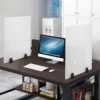 2 Pcs 24*18 Inch Acrylic Office Desk Privacy Panels Frosting Process Desk Privacy Divider for Office 1