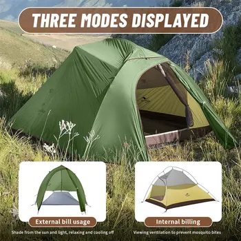 Naturehike Cloud Up 1 2 3 Person Camping Tent 2