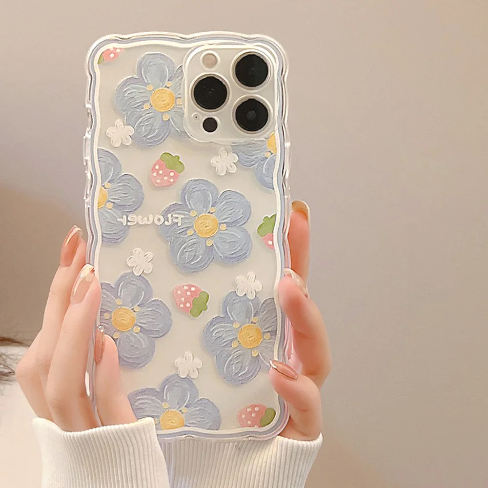 thumbnail image 1 of Funda de silicona suave con diseño de conejo y ondas para iPhone 11, iPhone 14, 12, 16, 13, 15 Pro Max, 12 Mini, Xs Max, X Xr, 7, 8 Plus, 1 of 5