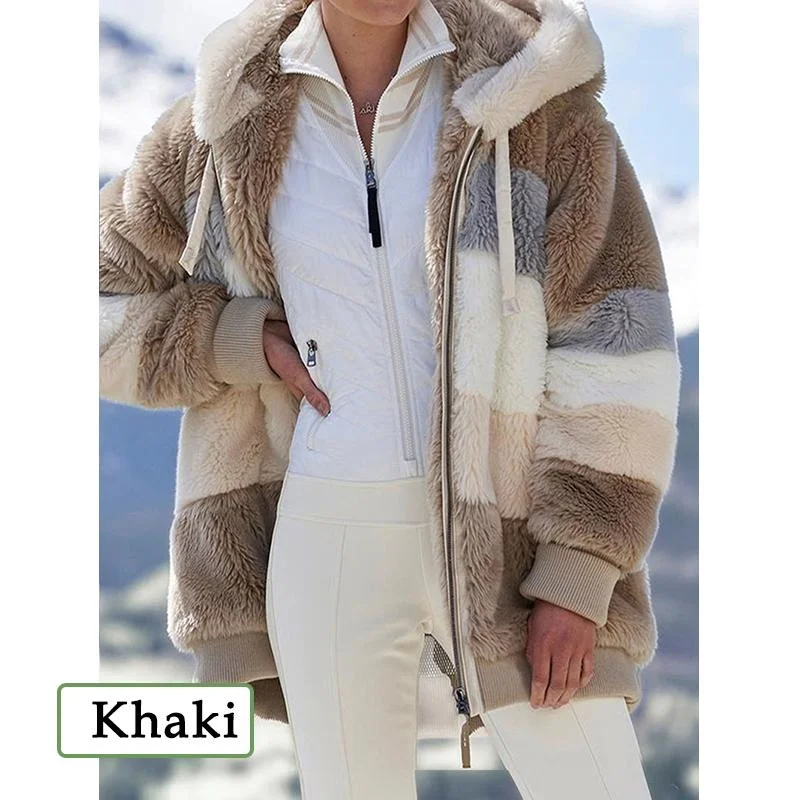 Рисунок 2 - Новая зимняя женская модная куртка с капюшоном