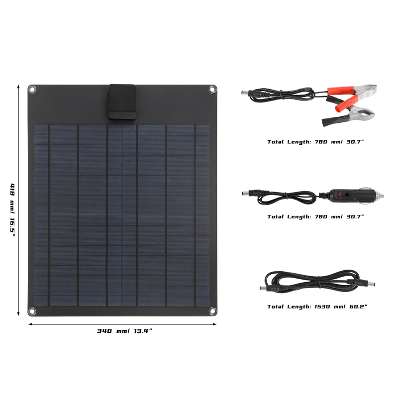 Portable Solar Panel 5V Dual USB Solar Cell Outdoor Battery Charger Power Bank for Phone Camping Traveling Mobile Power Supplies