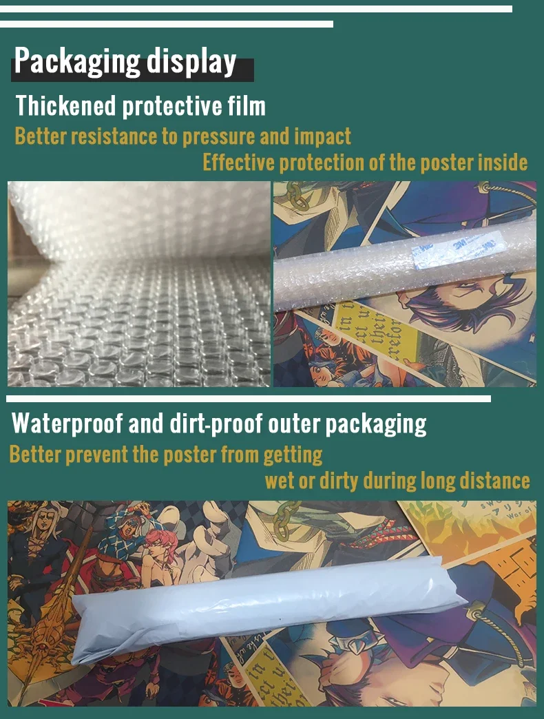 Description Picture 4 of itemClassic Anime Kuroshitsuji Poster Crime Film Kraft Paper Posters Vintage Room Bar Cinema Decor Aesthetic Art Wall Painting