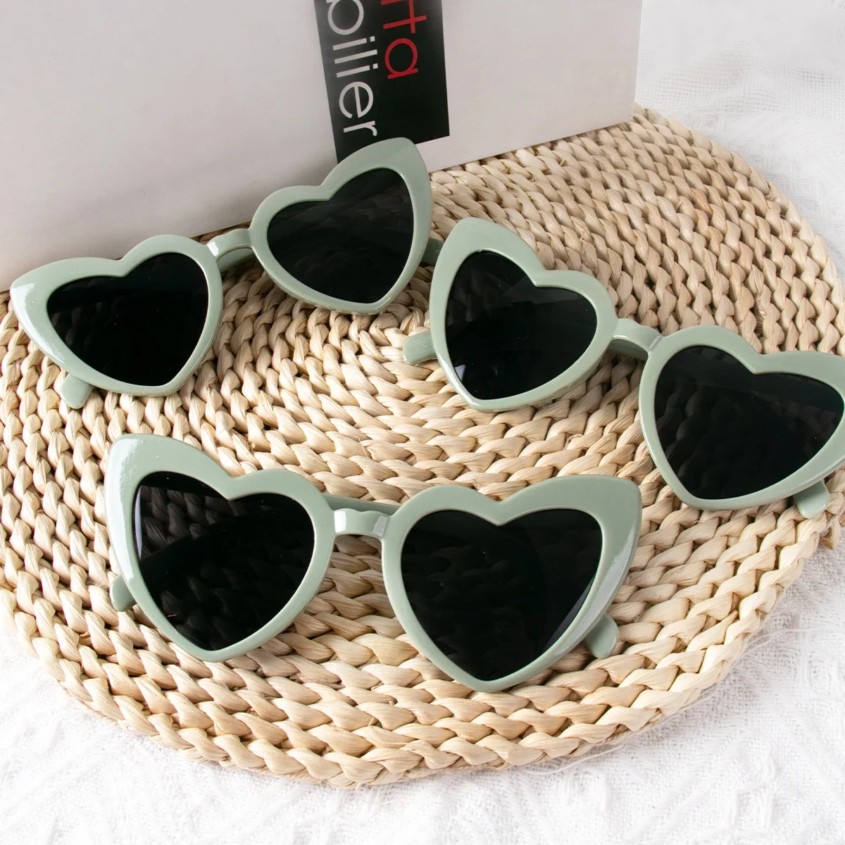 8/6pcs Hen Night Love Sunglasses Bachelorette Party Heart Glasses Wedding Bridal Shower Decor Bridesmaid Gifts for Women girls