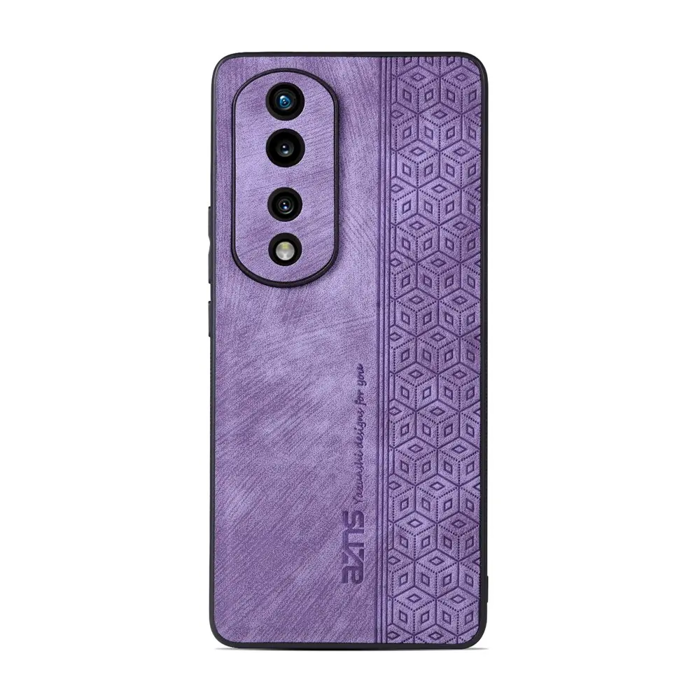 Ultra Thin Cube Pattern Leather Protective Case - Full Coverage Cover