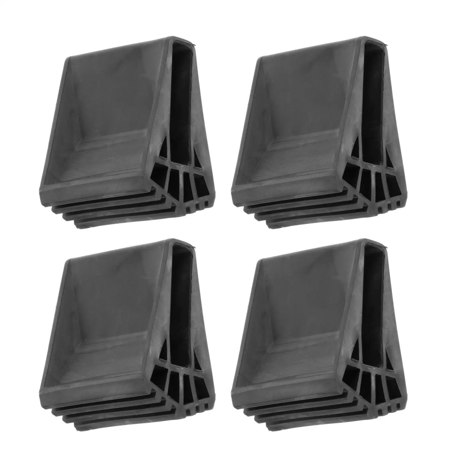 4 Pieces Ladder Feet Covers Pads Silicone Protector Trapezoid Pads Leg Caps