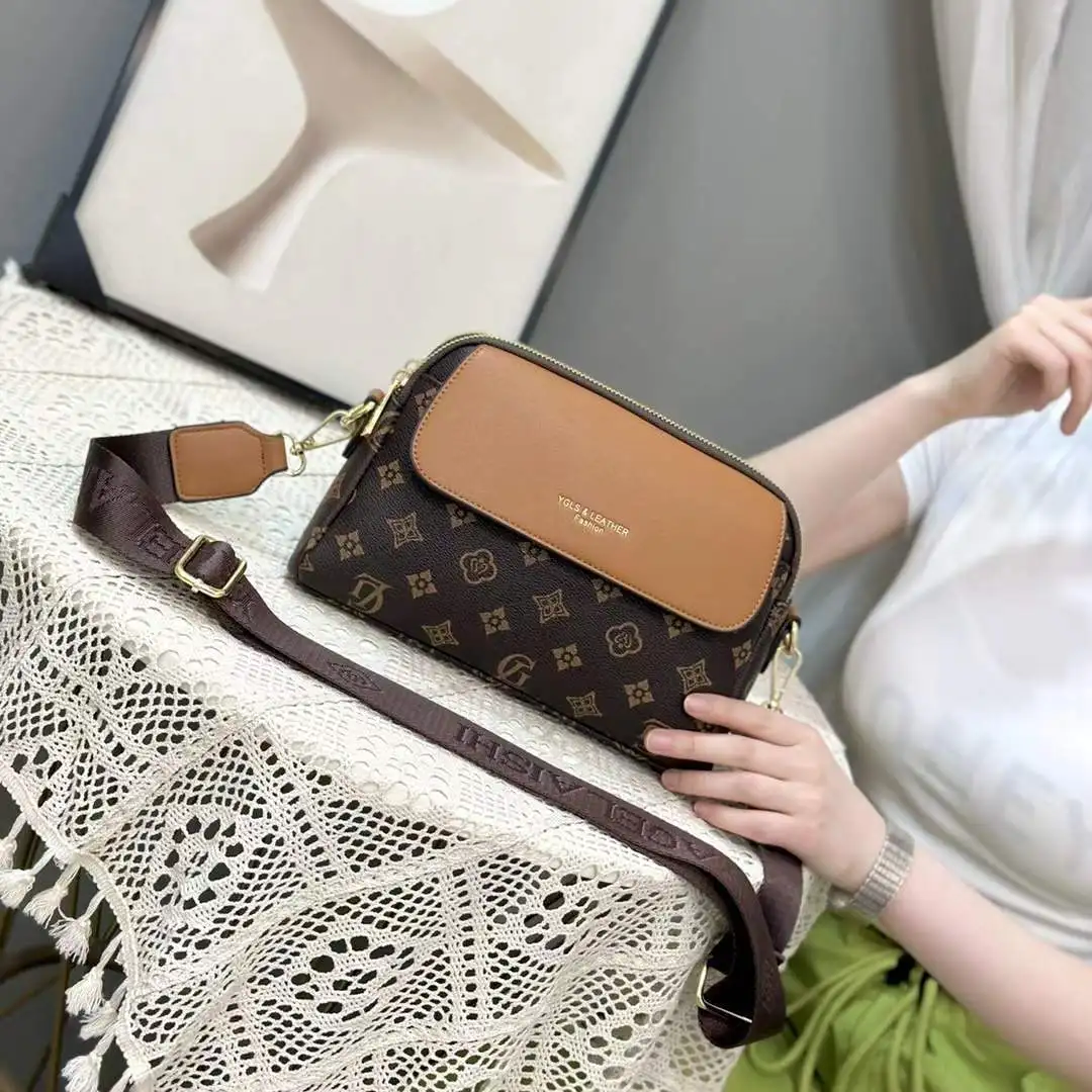 

Popular Women'S Cross-Border Messenger Bag 2023 Ladies Shoulder Bag Luxury Small Square Bag Versatile Shopping Mobile Phone Bag