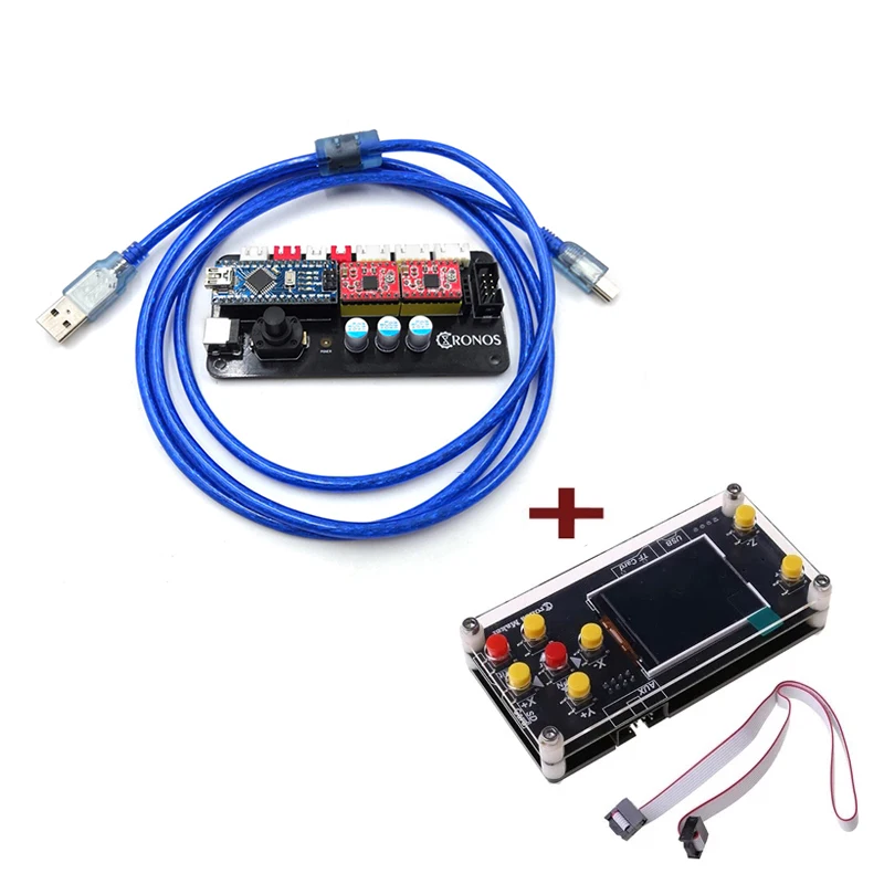 DIY Laser Engraving Machine GRBL 4-axis Control Board Offline CNC Control Board 3018PRO 1610/2418/3018 3 Axis 2 Axis Controller butcher block woodworking bench Woodworking Machinery